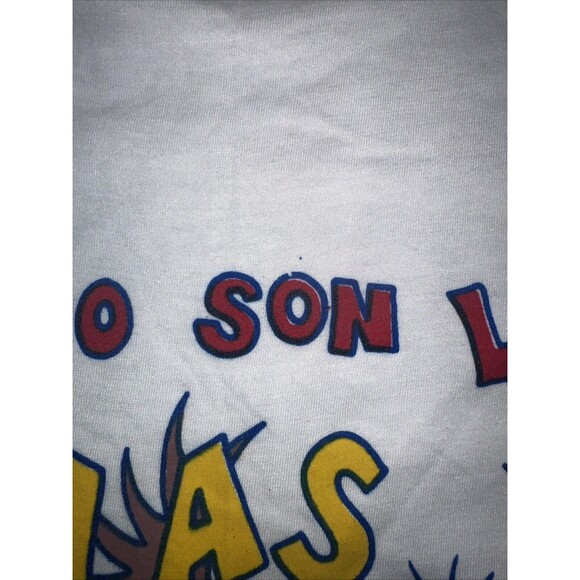 VTG Club Deportivo Guadalajara CHIVAS Double Sided Soccer T Shirt XL Rare Funny - Picture 4 of 10